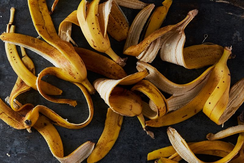 Mmmm…banana peels