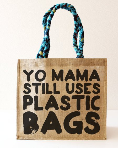 Gotcha Bag?  Plastic is so passé